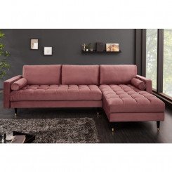 Sedací souprava Cozy Velvet II 260cm tmavě růžová samet  Sedací soupravy 40276