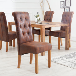 2SET židle CASA whisky s krčním válečkem  Židle 37292
