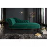 Zelený otoman Chesterfield samet  Sedací soupravy 39429