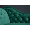 Zelený otoman Chesterfield samet  Sedací soupravy 39429
