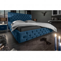Modrá postel Chesterfield 180x200 samet Chesterfield Light Postele MH405560