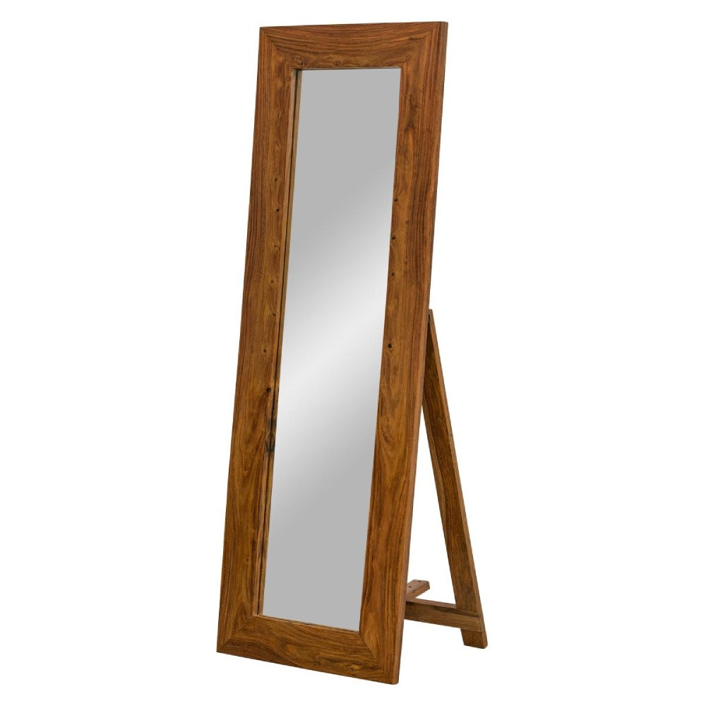 Zrcadlo na stojanu s rámem z palisandrového dřeva Massive Home Irma Irma Zrcadla SCT221