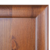 Belluno Elegante bílý rozkládací jídelní stůl z masivu s ořechovou deskou Belluno Elegante Jídelní stoly MHPL022BOK
