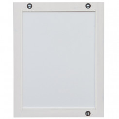 Belluno Elegante zrcadlo malé z masivu 60x75 cm bílé Belluno Elegante Zrcadla MHPL037BK