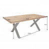 Jídelní stůl 200x100 Infinity Home Mango  Jídelní stoly 39288