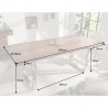 Jídelní stůl Mammut 180x88 palisandr  Jídelní stoly 38911