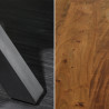 Jídelní stůl Mammut X 180x90 akát 3,5 cm  Jídelní stoly 38352