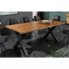 Jídelní stůl Mammut X 180x90 akát 3,5 cm  Jídelní stoly 38352