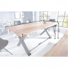 Jídelní stůl Mammut X 180x90 akát 3,5 cm  Jídelní stoly 38352
