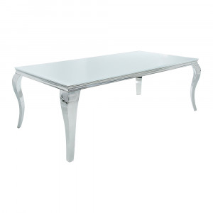 Jídelní stůl Baroque 180x90 bílý Baroque Jídelní stoly MH379030