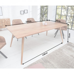 Jídelní stůl Mystic 160 cm masiv akácie Mystic Jídelní stoly 38418