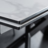 Rozkládací jídelní stůl Euphoria mramorový design  Jídelní stoly 40122
