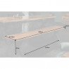Lavice Mammut X 200 cm akát  Lavice 38354