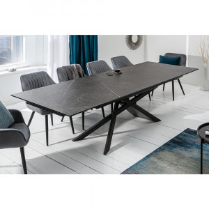 Rozkládací jídelní stůl Rina grafitový design Rina Jídelní stoly MH406450