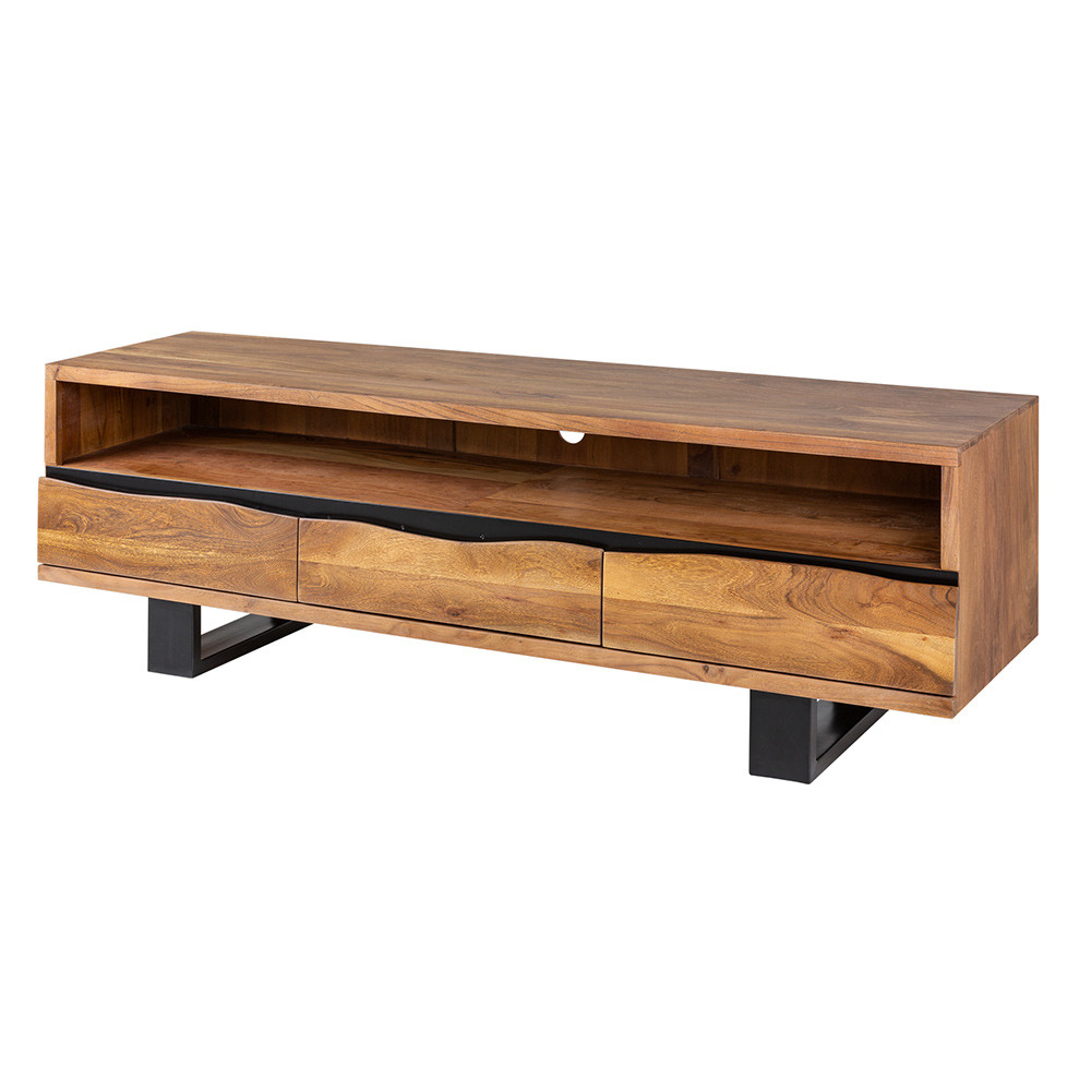 TV stolek Mammut 160 cm masiv akát  TV stolky a komody 39365