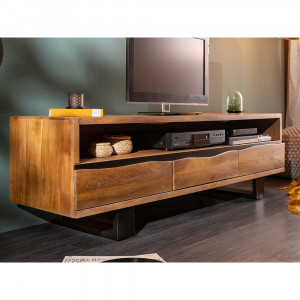 TV stolek Mammut 160 cm masiv akát  TV stolky a komody 39365