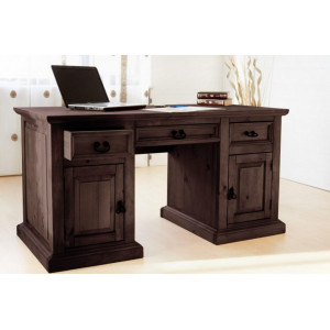 Masivní psací stůl Tijuana - LIKVIDACE  Stoly a stolky MHHAC505