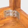 Zahradní lavice Genoa 178x40  Zahradní sedací nábytek GRD11082