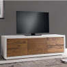 TV stolek Bridgwater bílý  TV stolky a komody MH123W