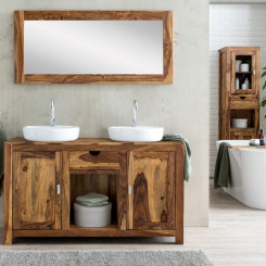 Koupelnové zrcadlo Cancun III masiv palisandr VÝPRODEJ  Koupelnová zrcadla MH451W