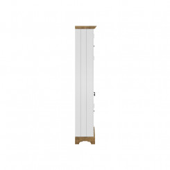 Vysoká koupelnová skříňka Tanganika bílá VÝPRODEJ  Koupelnové skříňky MH614W