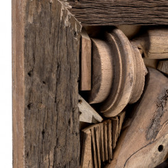 Dřevěný obraz Zanzibar 150x90 z masivu recyklované dřevo  Dekorace MH492W