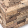 Konferenční stolek Zanzibar z masivu recyklované dřevo VÝPRODEJ  Konferenční stolky A00000503W