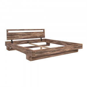Dřevěná postel Fiora akát - výběr velikosti  Postele MH1272W