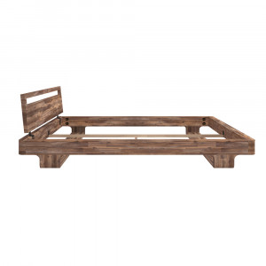 Dřevěná postel Fiora akát - výběr velikosti  Postele MH1272W