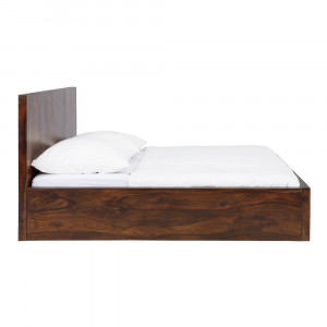 Dřevěná postel Singapur 180x200 hnědá masiv palisandr VÝPRODEJ  Postele MH1078W