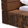 Designová postel Duna 180x200 mango  Postele A00001207