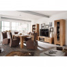 Rozkládací jídelní stůl Stella 146x90 masiv palisandr  Jídelní stoly MH1160W