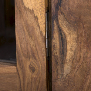 Vysoká koupelnová skříňka Stella masiv palisandr VÝPRODEJ  Koupelnové skříňky MH1180W