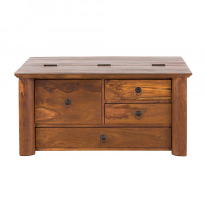 Dřevěná konferenční truhla se zásuvkami Marilyn masiv palisandr VÝPRODEJ Marilyn - Konferenční stolky A00001020W