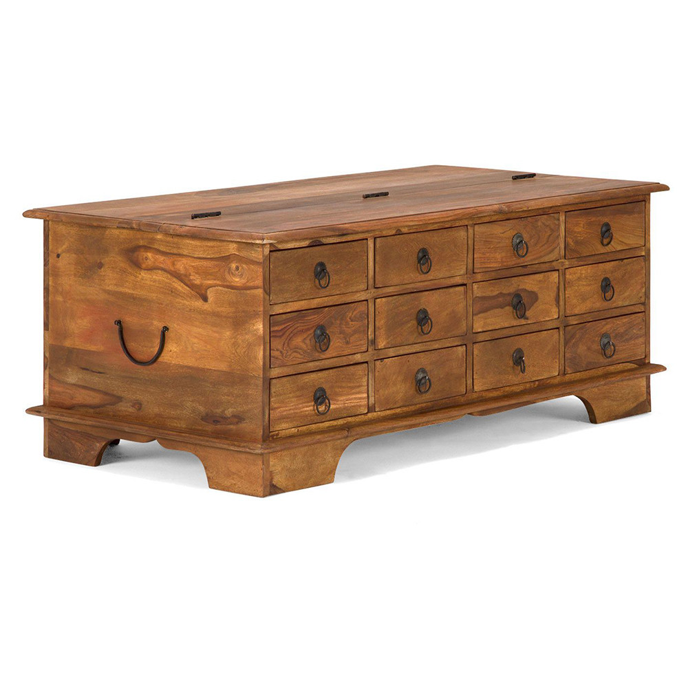 Dřevěná multifunkční truhla Marilyn masiv palisandr VÝPRODEJ Marilyn - Konferenční stolky MH1022W