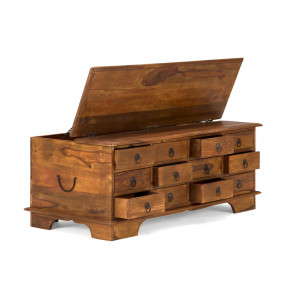 Dřevěná multifunkční truhla Marilyn masiv palisandr VÝPRODEJ Marilyn - Konferenční stolky MH1022W