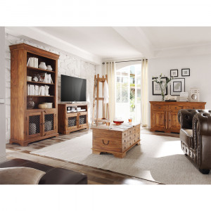 Dřevěná multifunkční truhla Marilyn masiv palisandr VÝPRODEJ Marilyn - Konferenční stolky MH1022W