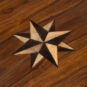 Dřevěná truhla 69cm Marilyn masiv palisandr  Truhly MH1025W