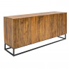 Komoda Relief Amazonas 160 cm masiv mango  Místnosti 40050