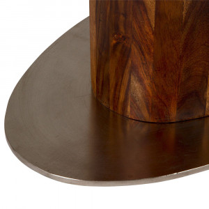 Dřevěný oválný jídelní stůl Colette masiv palisandr  Jídelní stoly MH1187W