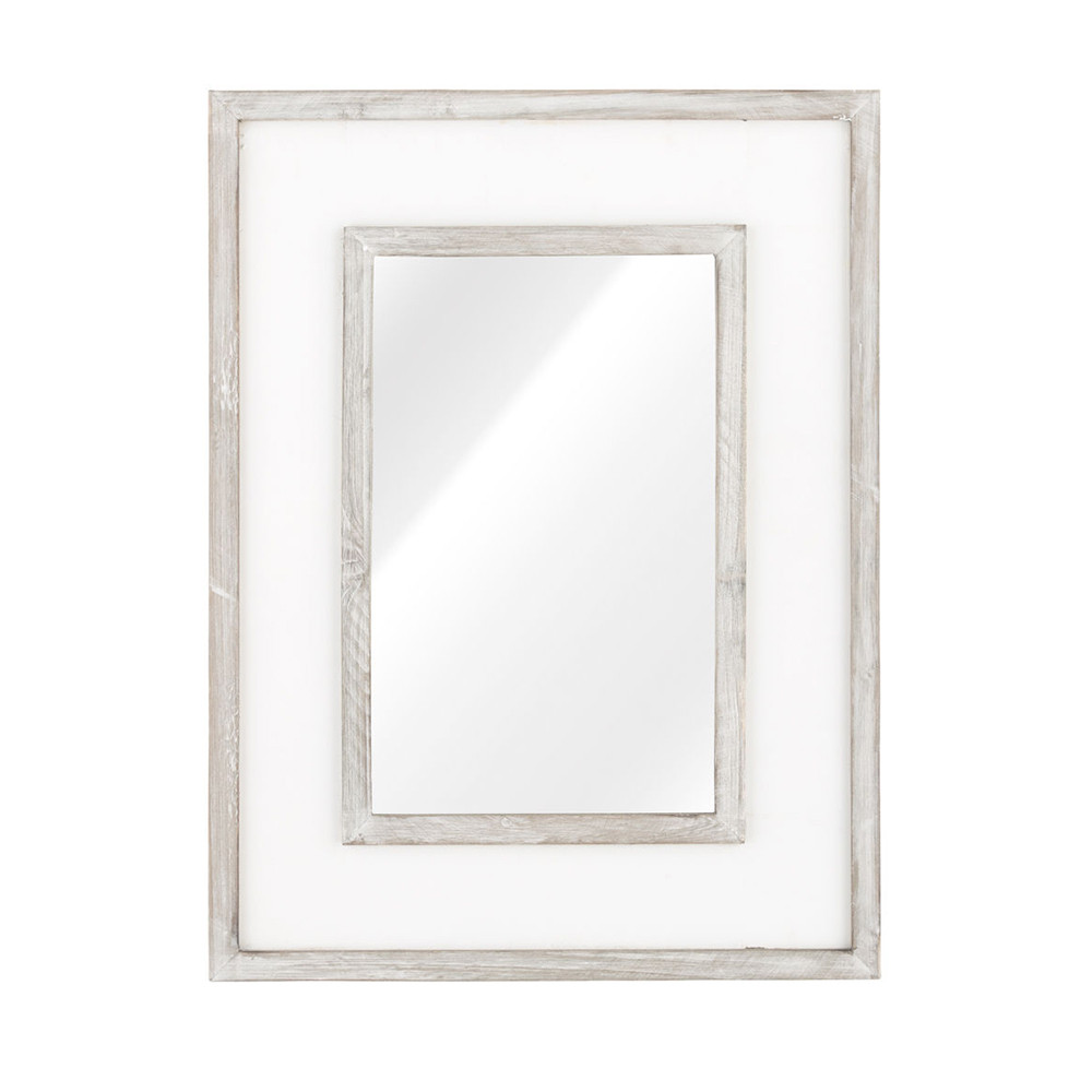 Nástěnné zrcadlo Rosemary bílé - VÝPRODEJ  Zrcadla MH0989W
