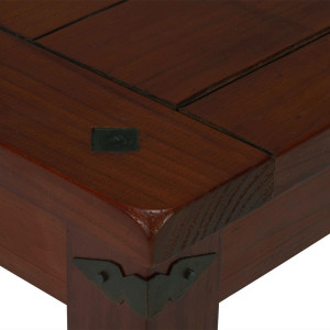 Hnědý konferenční stolek Catalina masiv borovice  Konferenční stolky MH1374W