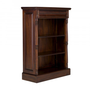 Anglická dřevěná knihovna Windsor 120 cm mahagon Windsor Knihovny A00000932
