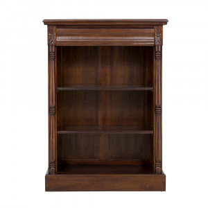 Anglická dřevěná knihovna Windsor 120 cm mahagon Windsor Knihovny A00000932