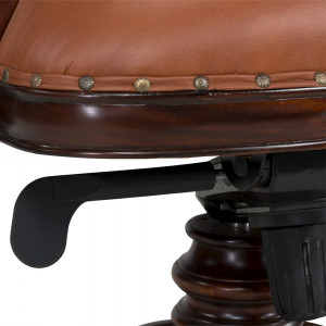 Anglická kancelářská židle Windsor hnědá masiv mahagon Windsor Kancelářské židle MH0942W