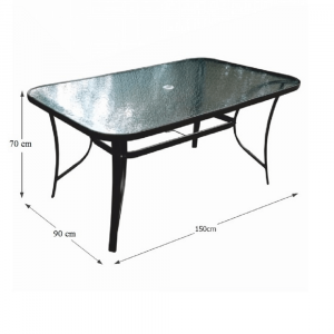Jídelní stůl Figi IV - deska z tvrzeného skla Increda Jídelní stoly MH1948010