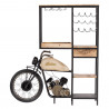 Vintage-moto barový regál I  Barové stolky MH1460W
