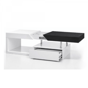 Konferenční stolek Mora - bílý lesk Falcon Konferenční stolky MH2057220