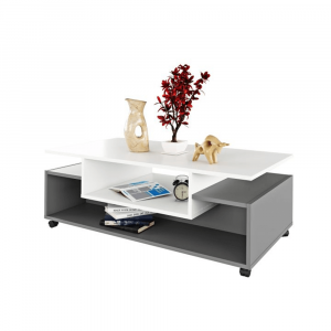 Konferenční stolek Mora - bílá/grafit Falcon Konferenční stolky MH2380150