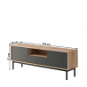 TV stolek Lucinda - dub jackson  TV stolky a komody MH2390970